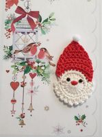 1 Stück Samichlaus Nikolaus San Nicola gehäkelt 838