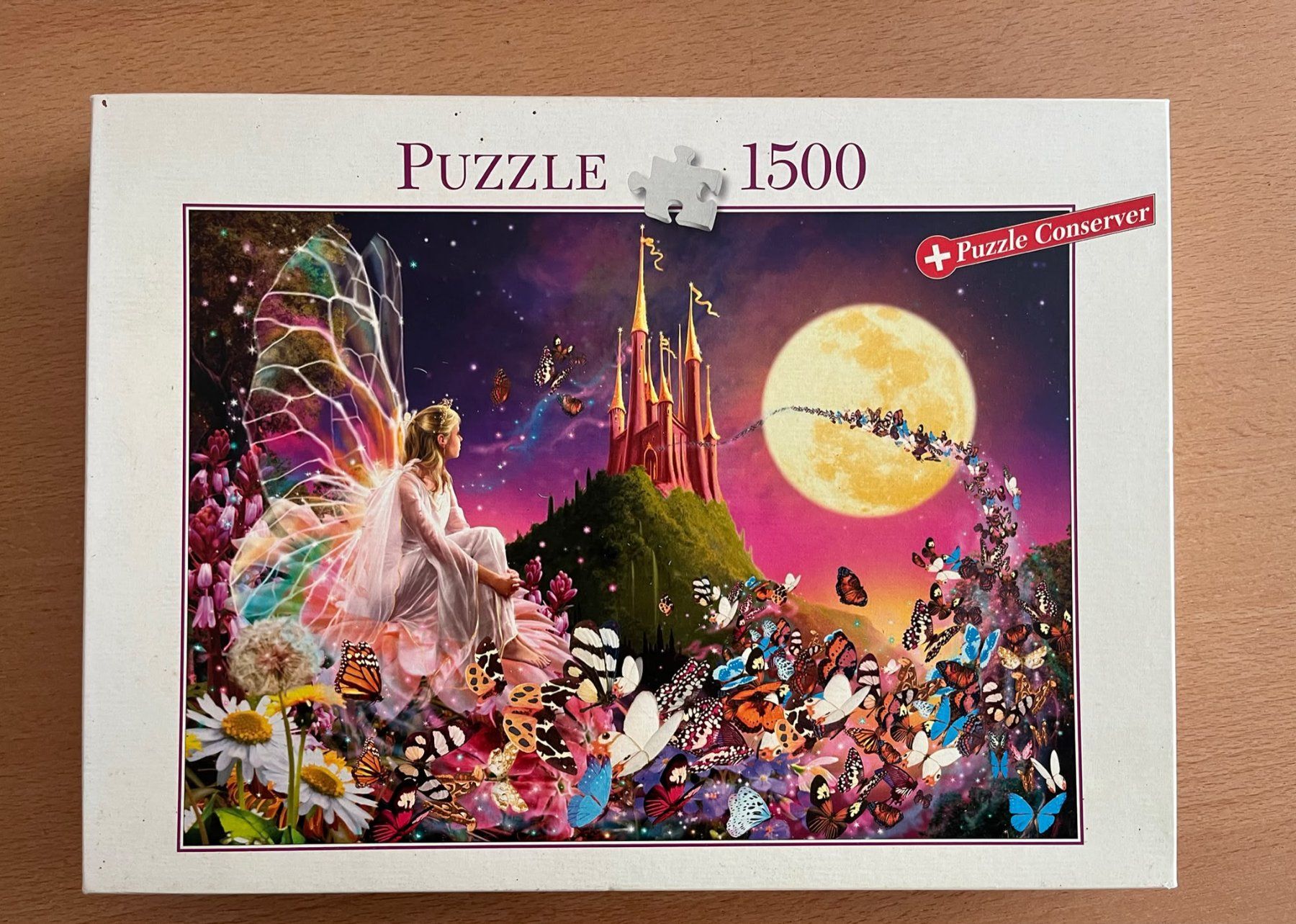 Puzzle: Puzzle 1500 Teile Fee Schloss Schmetterlinge – Usato da Küssnacht am Rigi venduto da Fueuerli