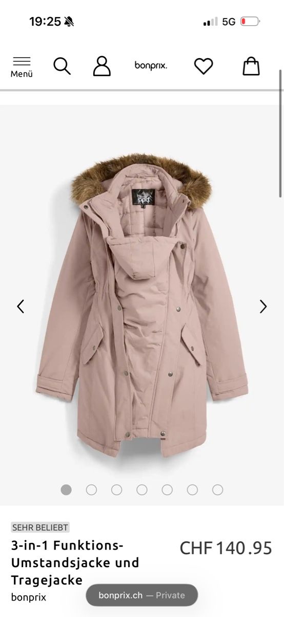 Cappotti: Bonprix maternity jacket, size 38, initial price 140chf – Nuovo (secondo la descrizione) da Basel venduto da cuj_tl8g 3