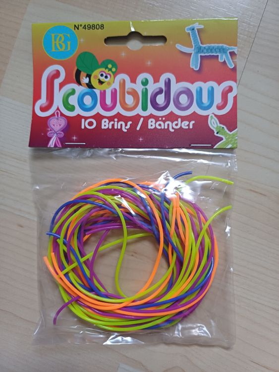kleine Packung Scoubidous Armbänder zum selber knüpfen | Kaufen auf Ricardo
