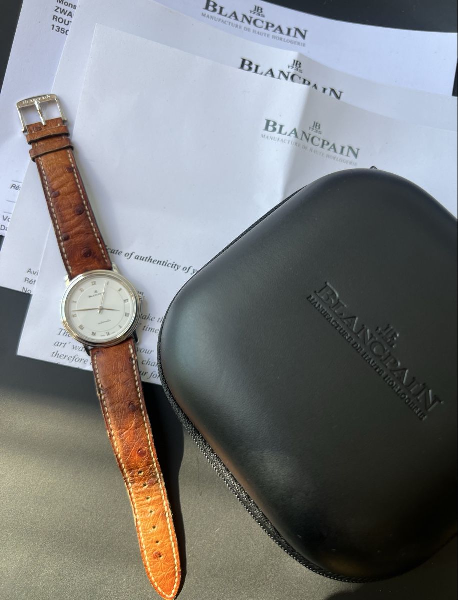 Blancpain Orologi: Blancpain Villeret révisée – Usato da Orbe venduto da Watchivore