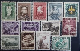 Österreich ex. Kat. 852-1023 gest. 1947/55 Kat. 70 Euro