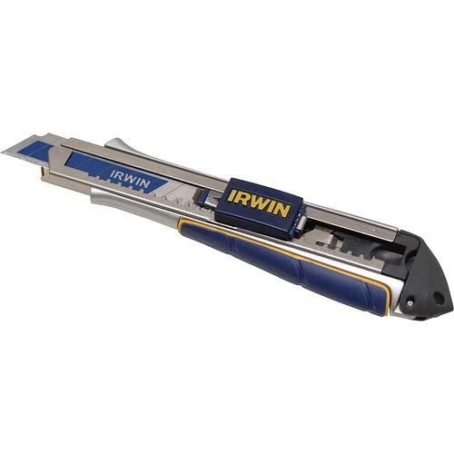 Coltelli: IRWIN ProTouch Cuttermesser (Heavy Duty) 18mm – Nuovo e nell'imballaggio originale da Escholzmatt venduto da bikesport.me