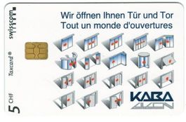 Taxcard Chip-1891 KABA Gilgen