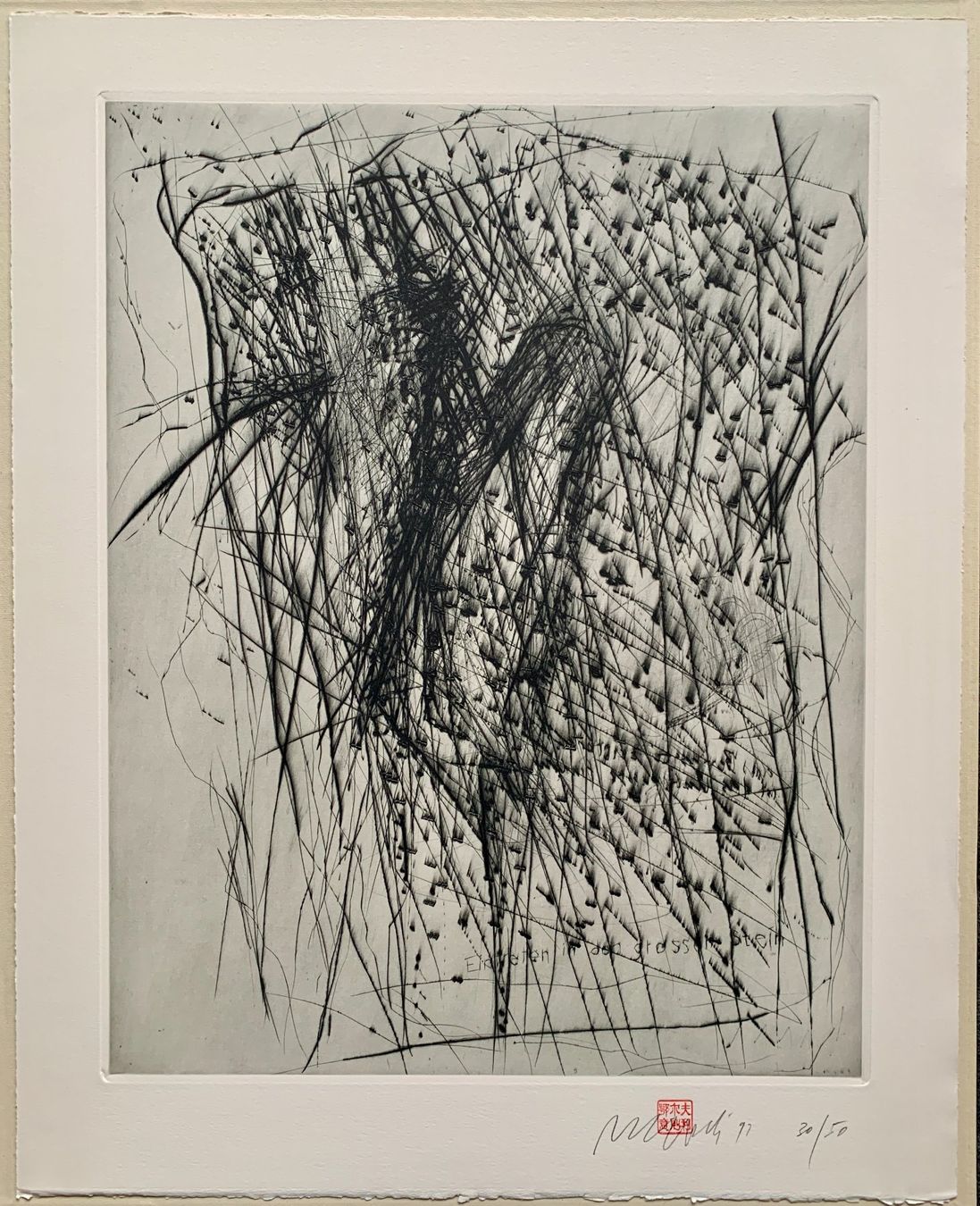 Arts picturaux & lithographies: Martin Disler, Rolf Iseli, Luciano Castelli, Alexandre Delay – D'occasion à Regensdorf par JoergR 3