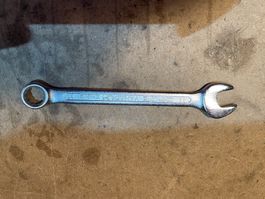Clé plate mixte en chrome vanadium ouverture 11 mm
