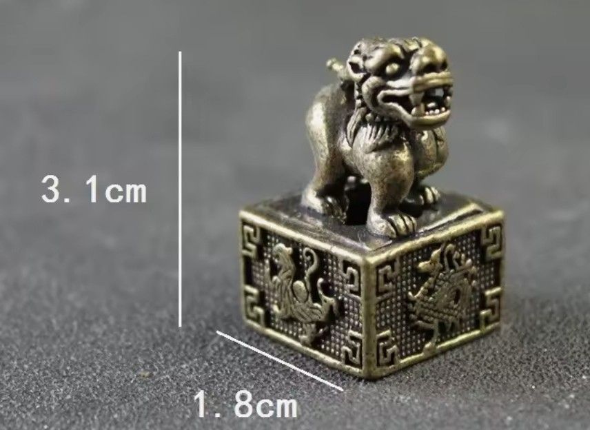 Figurines: sceau en bronze – Neuf avec emballage d'origine à Vernier par 19pigments 2