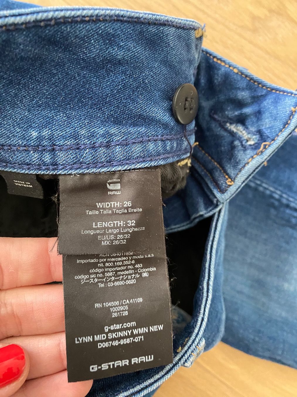 G-Star Jeans: G-Star Jeans blau – Usato da Bolligen venduto da Noeggeli10 3