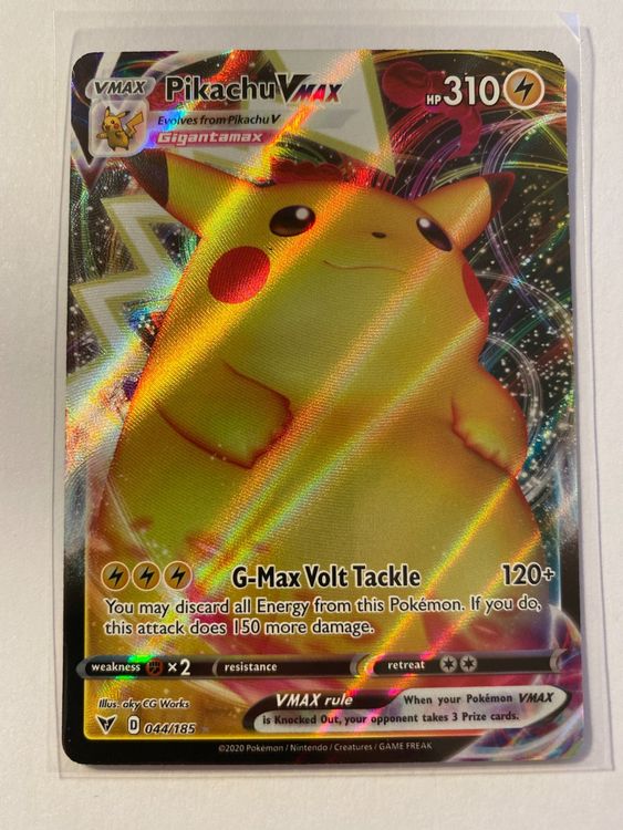 Pikachu VMAX - 044/185 - EB04 main image 1