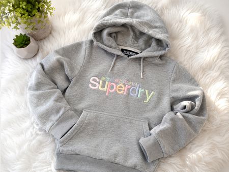 Superdry Hoodie Grau S/M (Neu)