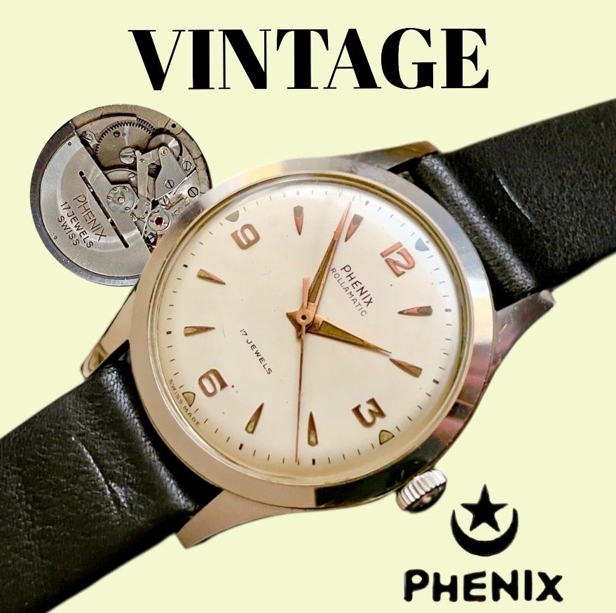 Phenix Orologi: Phenix Swiss Vintage Uhr – Usato da lyss venduto da Uhrenparadies