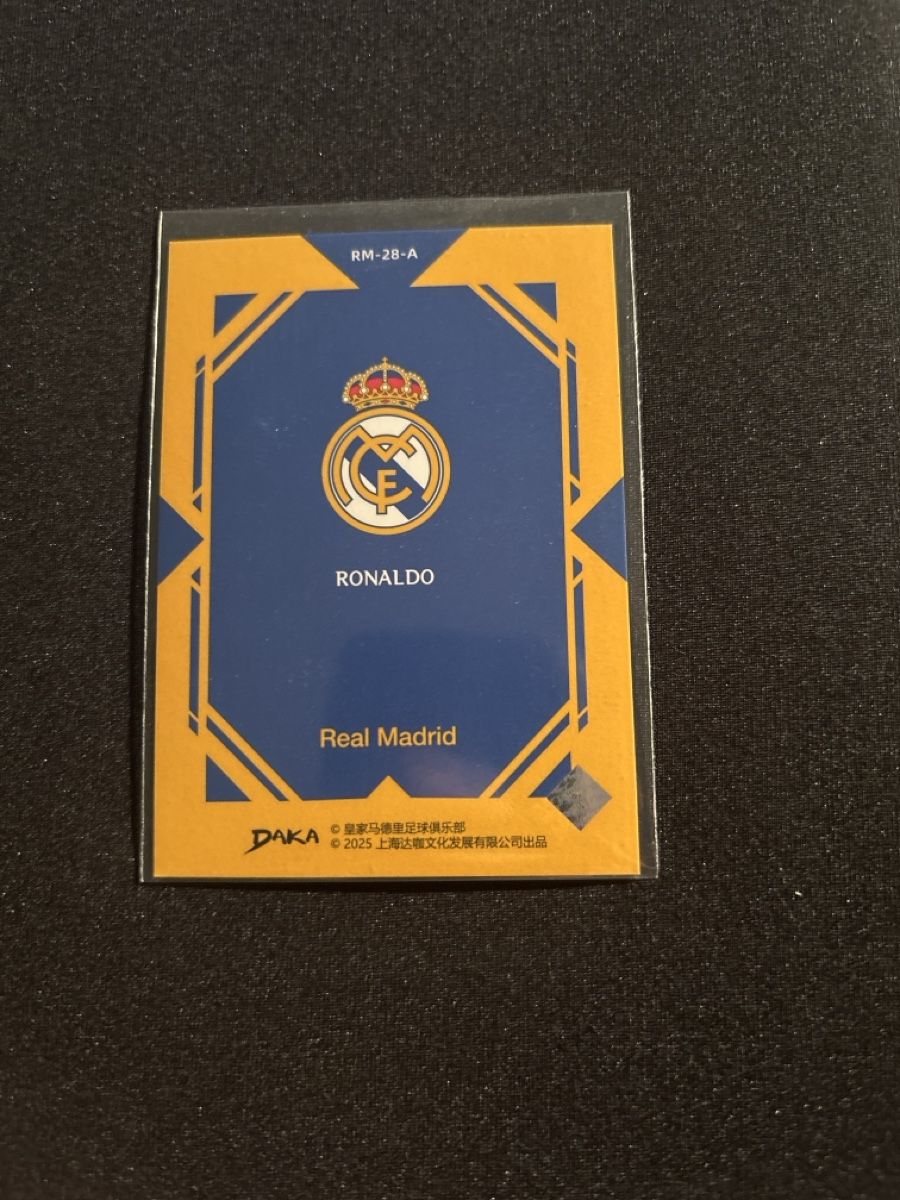 Ronaldo - R9 - Daka - Real Madrid - Top Audience 25/26 (Gebraucht) in ...