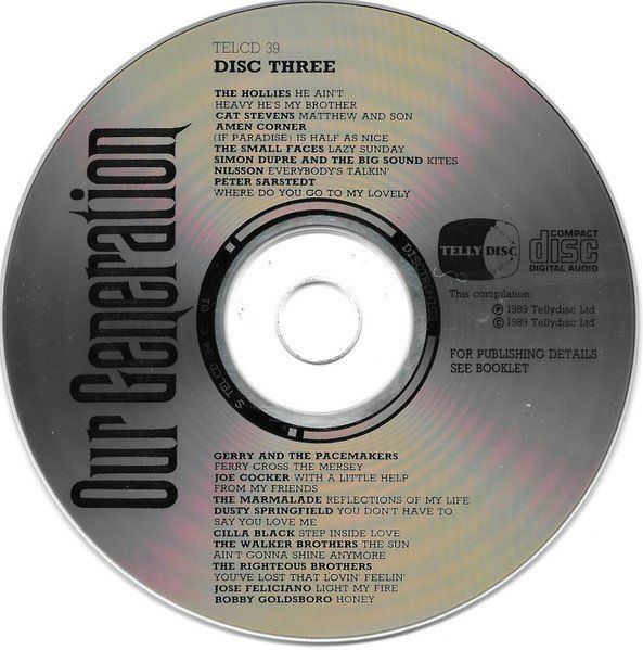 CDs: Various – Our Generation - -Vergriffene 3 CDs - b – Gebraucht aus Brittnau von Zibu 4