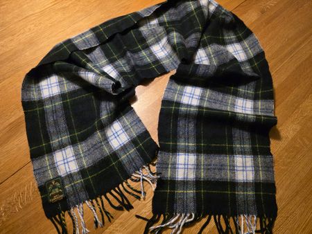 Cashmere-Schal im Tartan-Muster, sehr guter Zustand