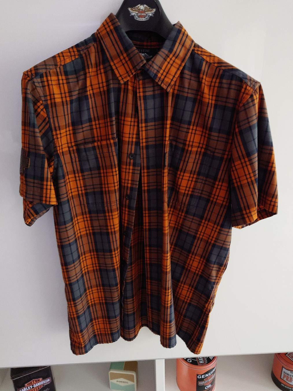 Harley-Davidson Camicie: Harley Davidson Hemd L – Nuovo (secondo la descrizione) da Vordemwald venduto da Fredeli1