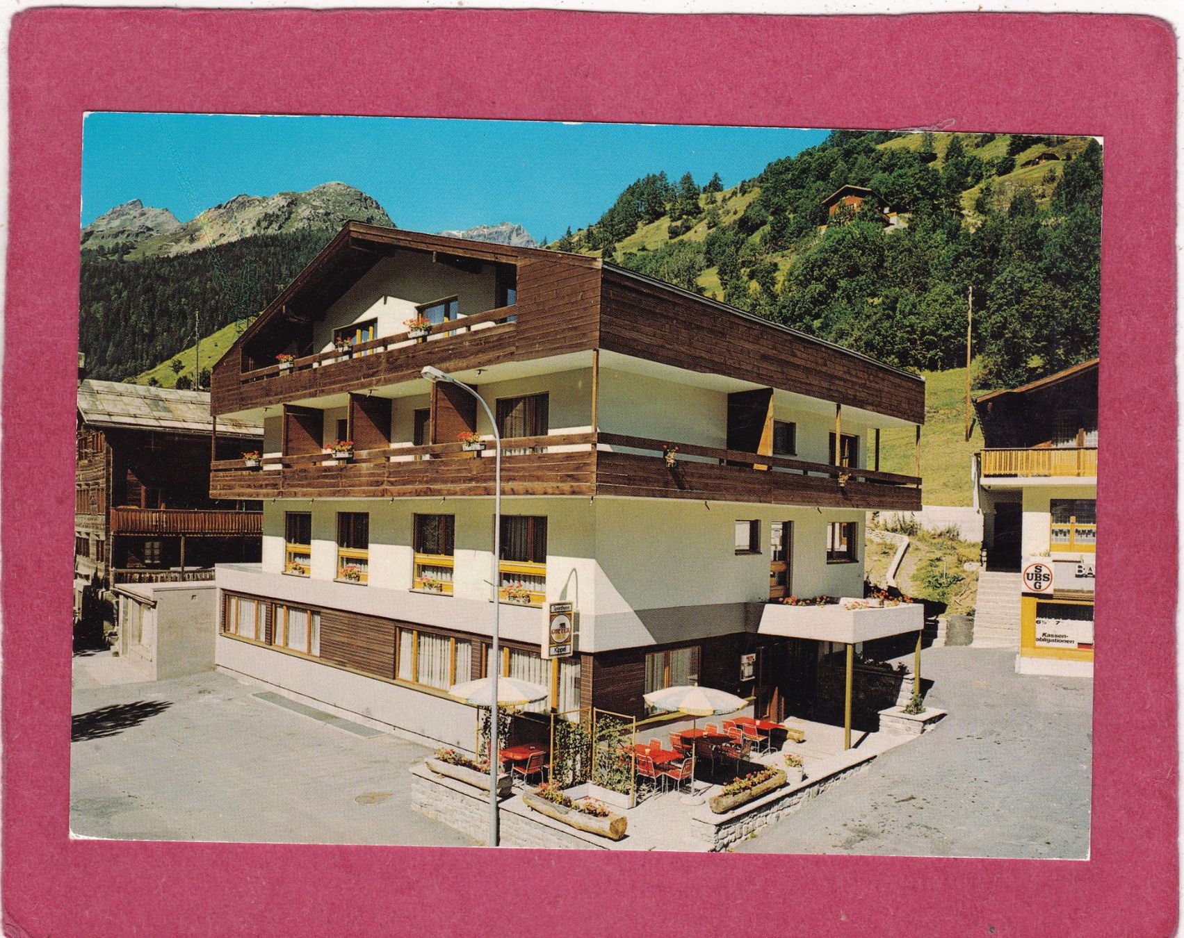 Cartoline postali: Kippel Sporthotel Kippel – Usato da Herisau venduto da Lisegrat2008