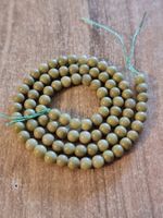 1 Strang natürliche runde Alashan-Achat Perlen 4 mm