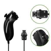 Nunchuk für Nintendo Wii - schwarz - (fabrikneu, OVP)