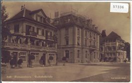 Romanshorn - Bahnhofplatz - Restaurant-Hotel Bahnhof