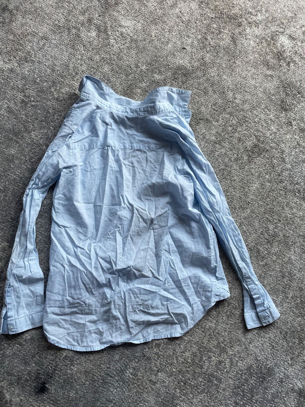 Camicette, T-shirt & Top: Mädchen Hemd, blau – Usato da Zuchwil venduto da mrjingles80 1