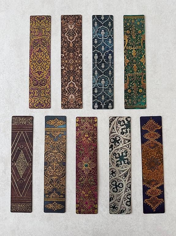 Sonstiges zum Sammeln & Seltenes: Sammlung Paperblanks Buchzeichen / Lesezeichen – Neu (gemäss Beschreibung) aus Embrach von Rondamaro 1