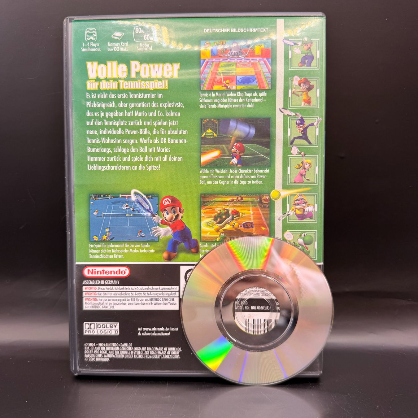 Nintendo Giochi: Mario power Tennis Gamecube – Usato da Düdingen venduto da Nerdworld 1