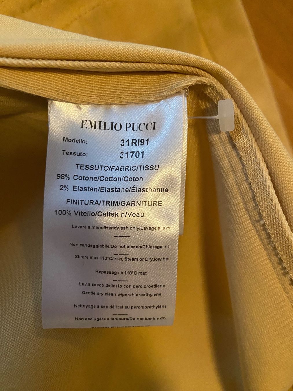 Cappotti: Emilio Pucci Trenchcoat – Usato da Uster venduto da Charis5 7
