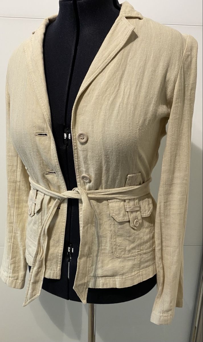 Tally Weijl Giacche: Damen Jacke beige Grösse 40 mit Glitzerfaden – Usato da Hausen AG venduto da corinne_g