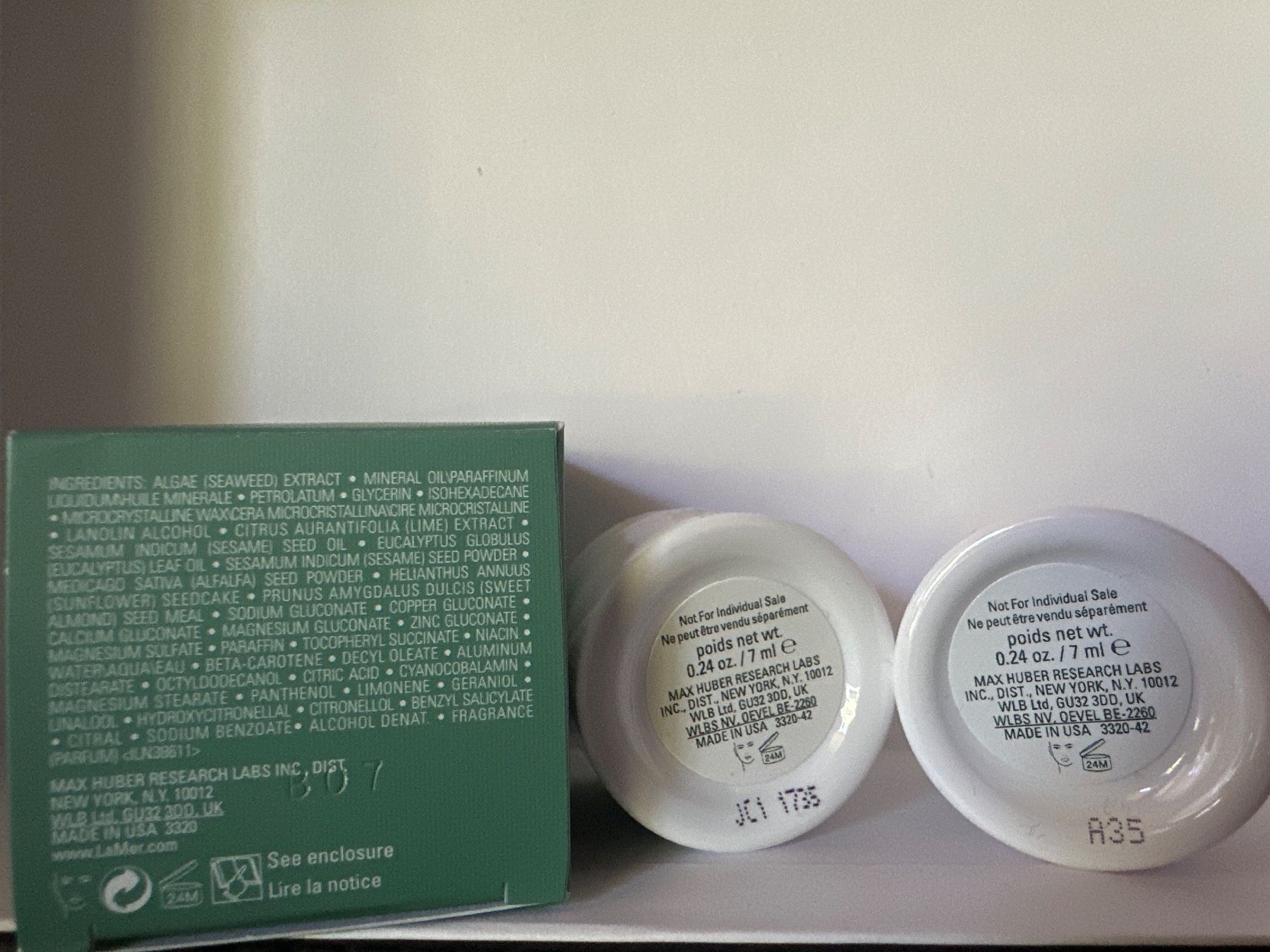 La Mer Cura del viso: Original la Mer, Set div. Cream, neu – Nuovo e nell'imballaggio originale da Aarburg venduto da flacon05 1