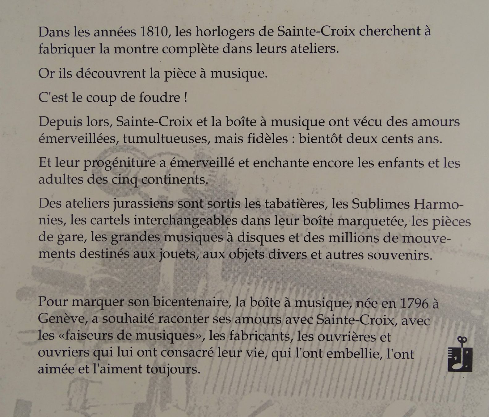 Libri: SAINTE-CROIX LES FAISEURS DE MUSIQUES – Usato da Grüningen venduto da Kartensammler 2
