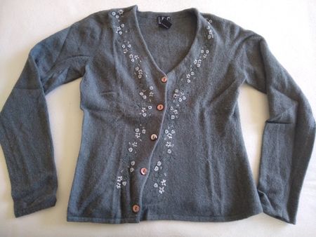 Wool emroidery Cardigan (Schrank to size XS)