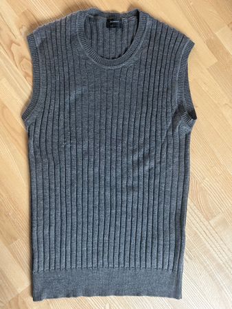 Jil Sander Pullunder grau in Grösse 50