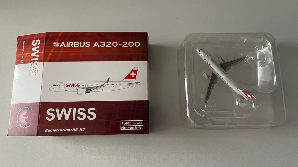 SWISS Airbus A320-200 Modell, Limited Edition (Neu und originalverpackt ...