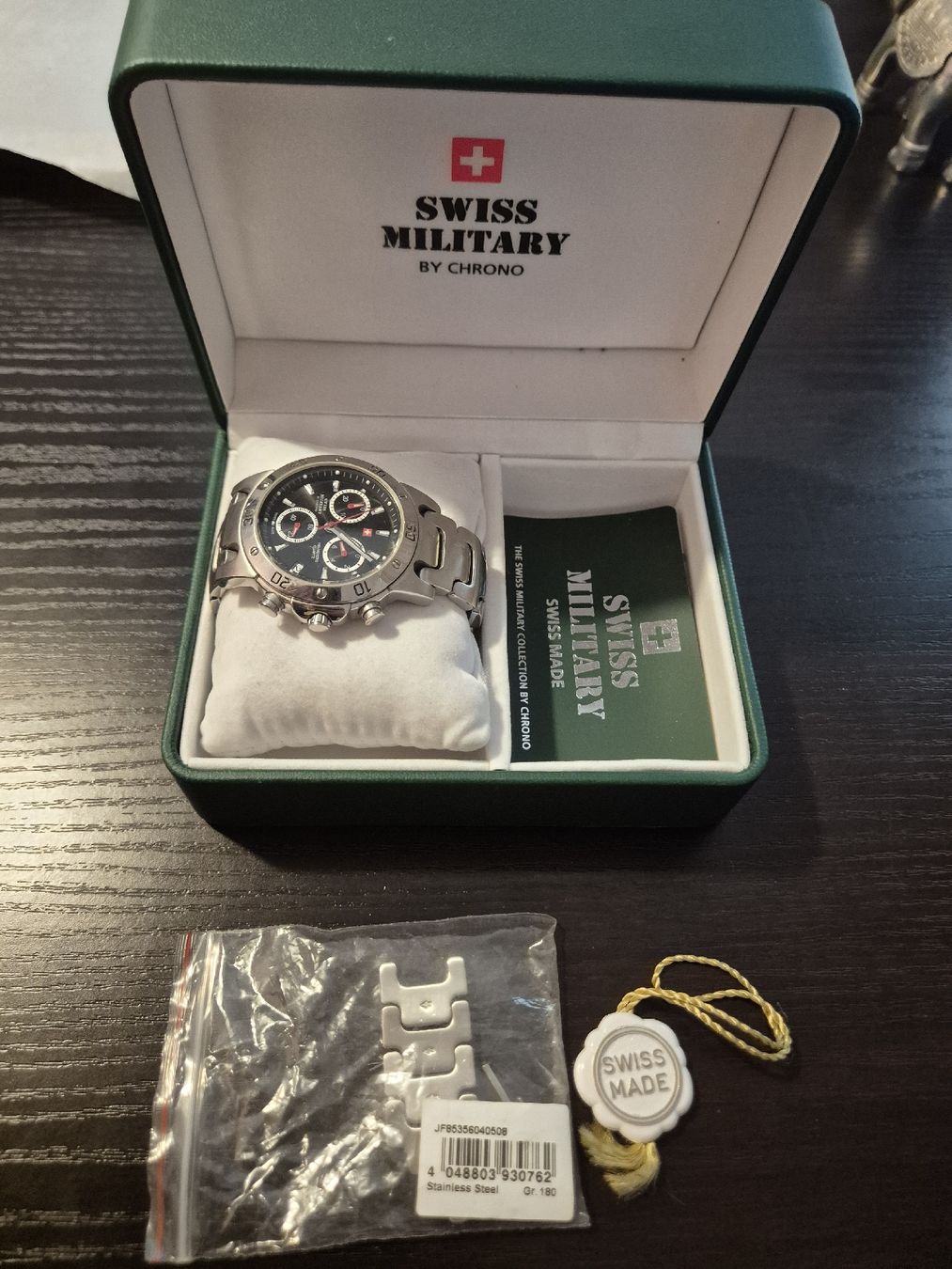 Swiss Military Orologi: Swiss Military Chronograph Stahl  – Usato da Binningen venduto da rom_9ls7