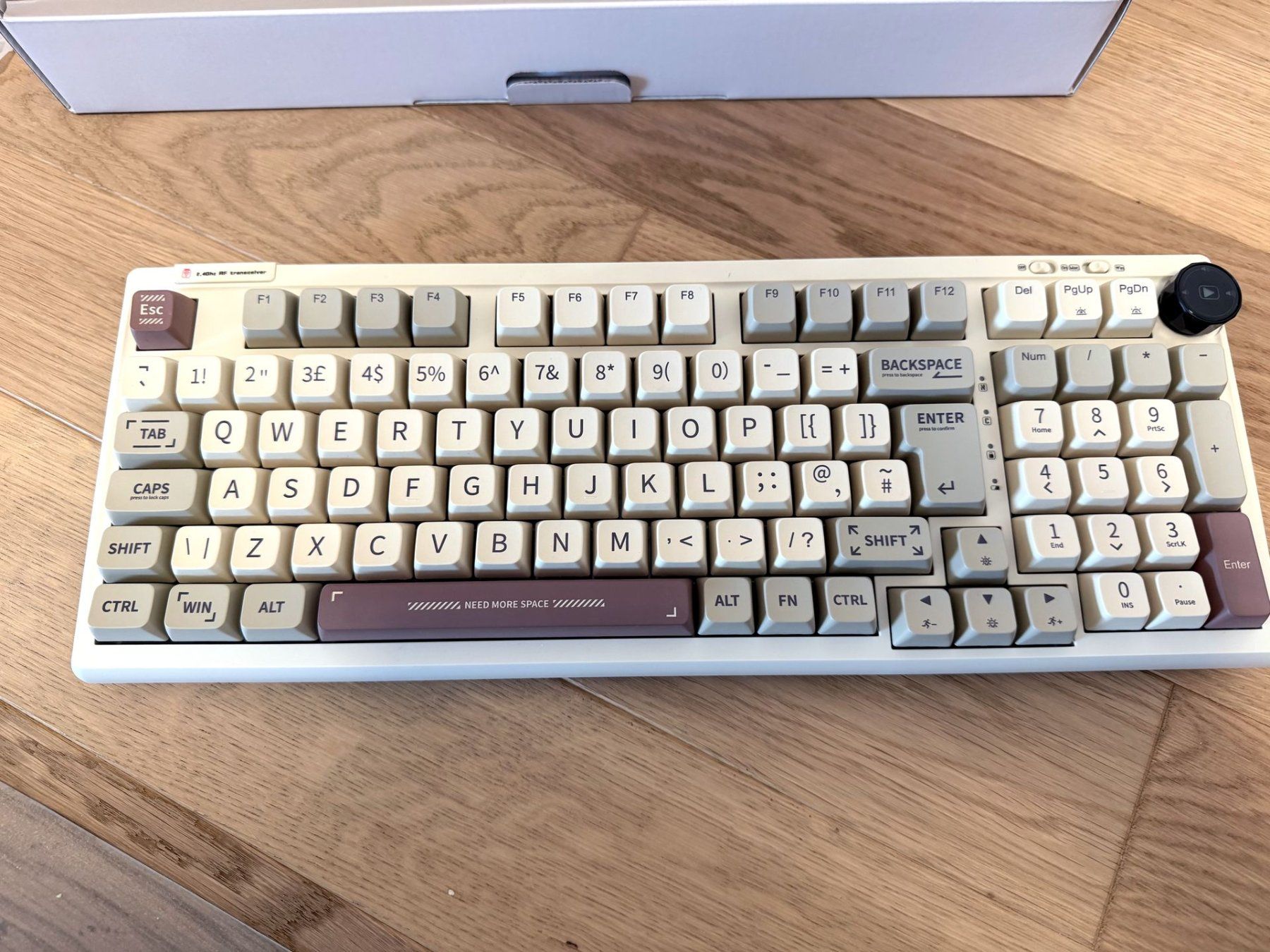 Tastiere: Tastatur EPOMAKER RT100 ISO-UK – Usato da Nottwil venduto da rattkatz 1