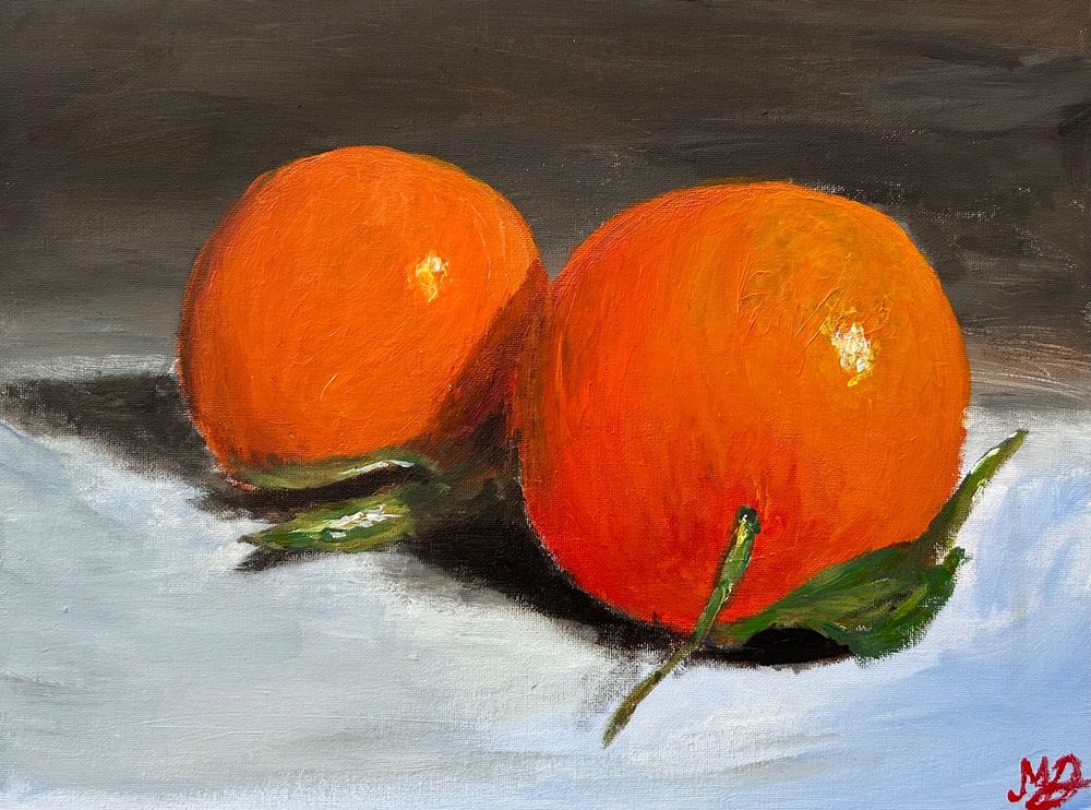 Orangen Gemälde (Neu und originalverpackt) in Pfäffikon SZ für CHF 40 ...