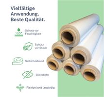 6 x Stretchfolie 50cm 2,5kg 23my weiß