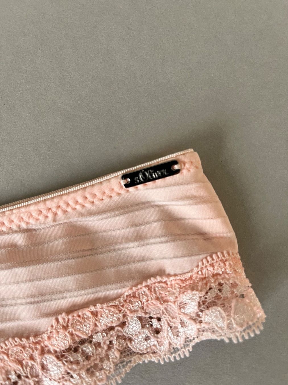 Altra biancheria intima: S. OLIVER, Slip mit Spitzen, Grösse 44/46, Farbe Hellrosa – Nuovo e nell'imballaggio originale da Rudolfstetten venduto da gst_g7xl 3