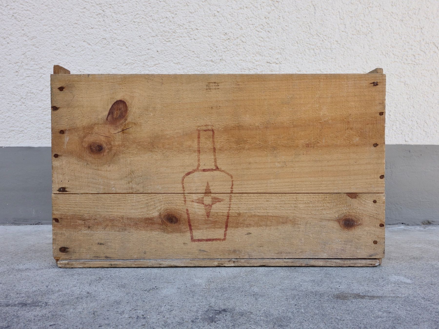 Casse di trasporto: alte Holzkiste Kiste MAGGI – Usato da Kerzers venduto da bottlesandboxes 3
