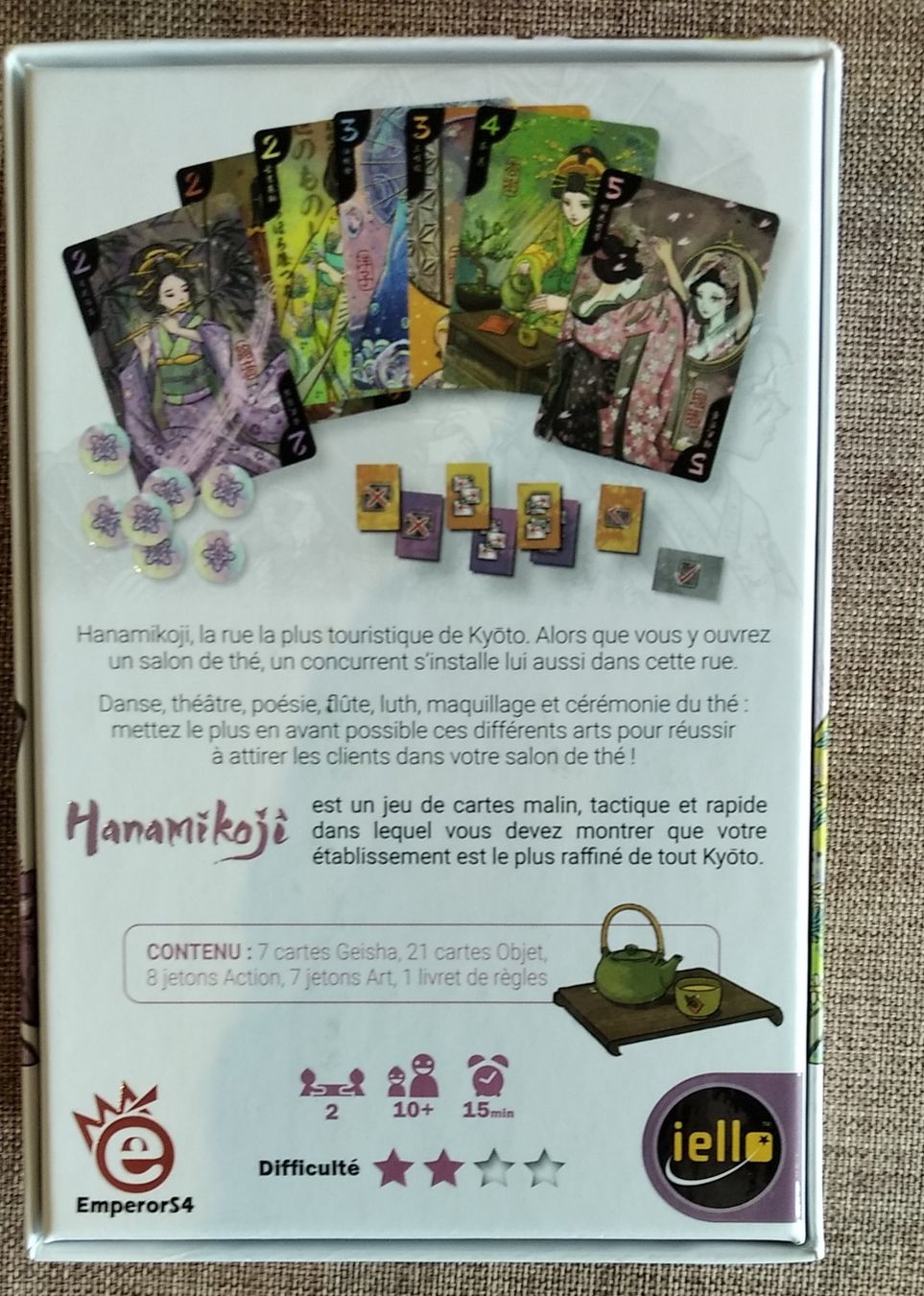 Giochi: Hanamikoji - Jeu de société neuf – Nuovo (secondo la descrizione) da Aigle venduto da Colargolator 1