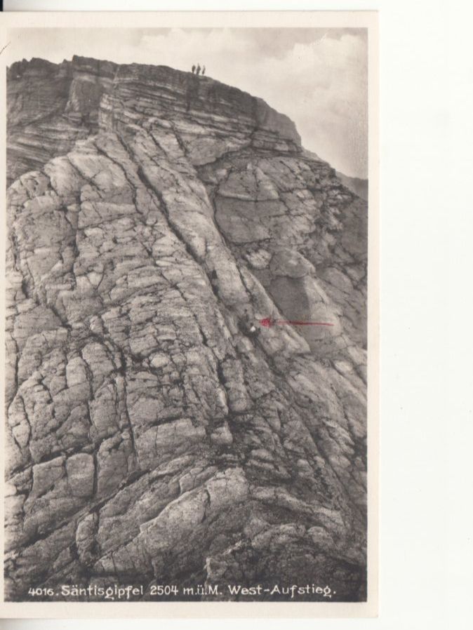 Cartes postales: Säntisgipfel ca. 1930 – D'occasion à Bürglen TG par StampGraf