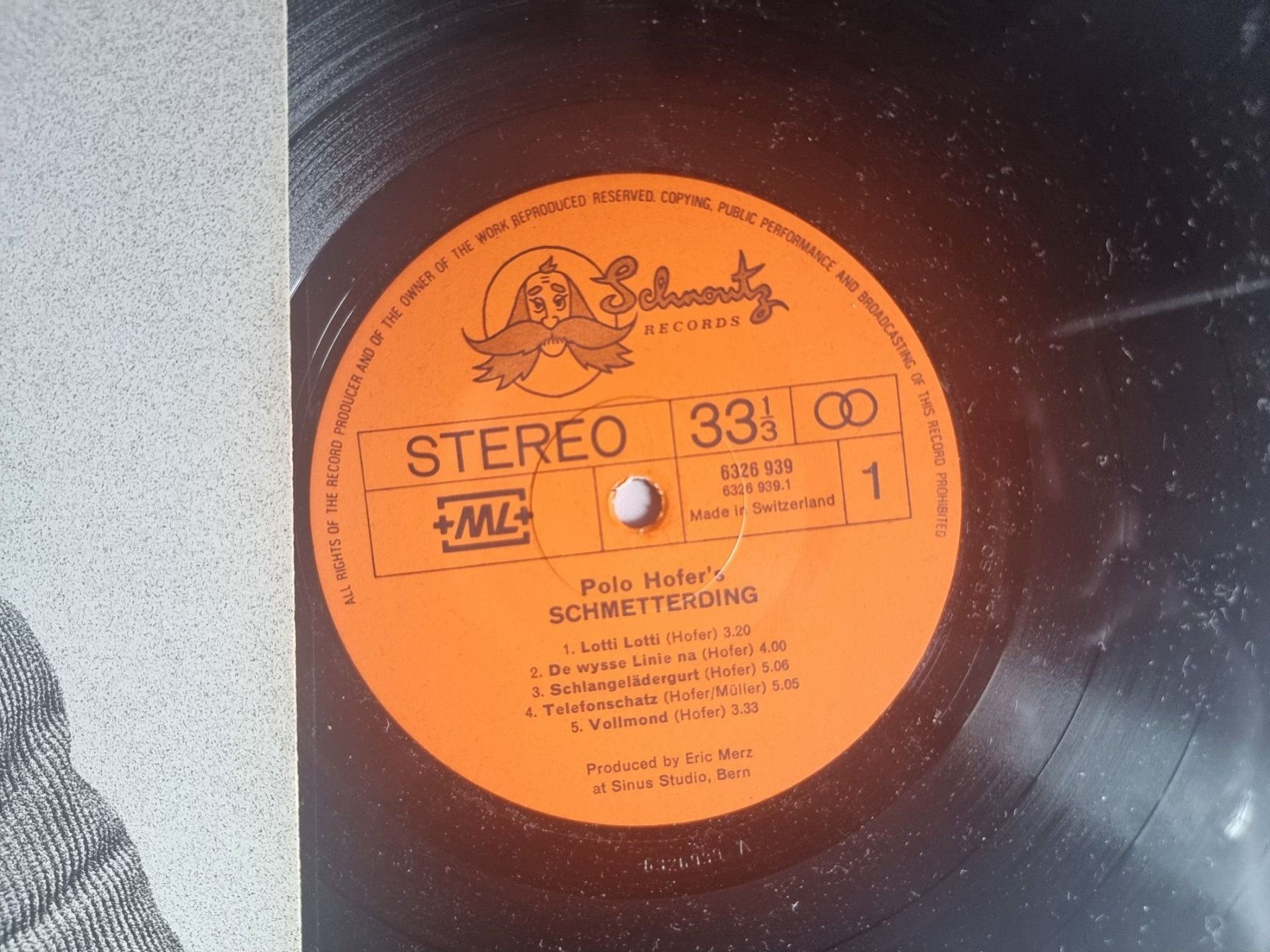 Schallplatten: LP Polo's Schmetterding – Schmetterding – Gebraucht aus Schaffhausen von Kellerrassel 1