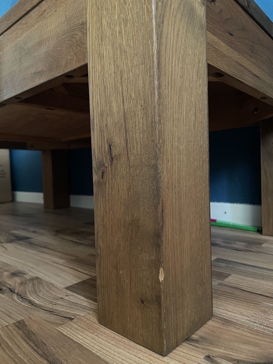 Conforama Tables: Couchtisch massives dunkles Holz mit Schublade – D'occasion à Bern par nilssager 4