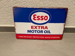 ESSO Metall Schild für Sammler NEU% Einzigartig
