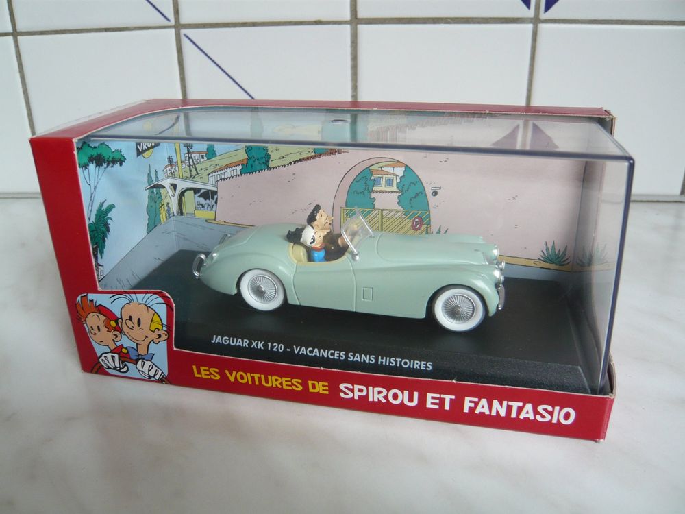 Voiture Miserati N°7 - Spirou Et Fantasio - Figurine Métal BD - Occasion
