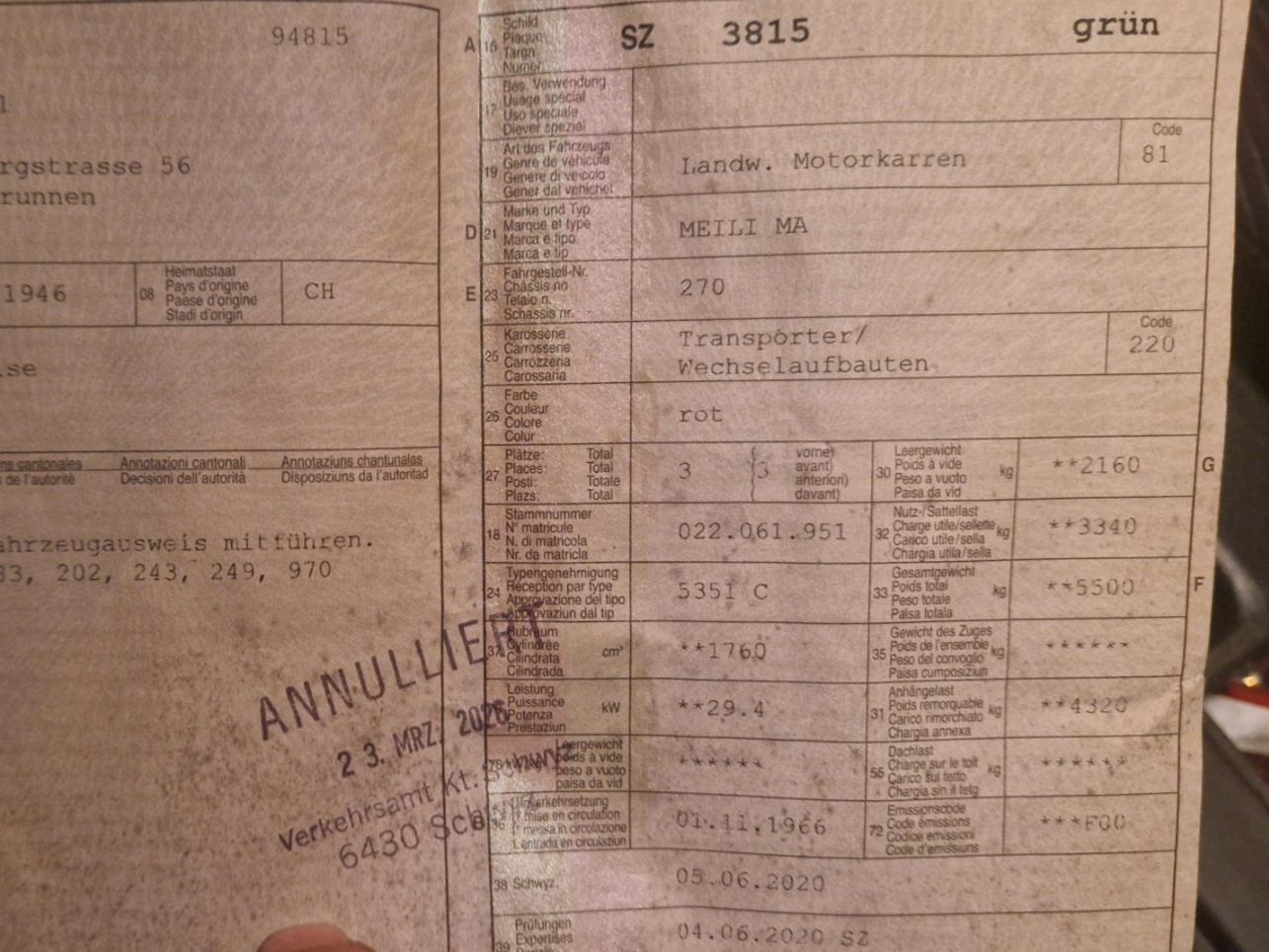Nutzfahrzeuge: Meili Multimobil MA – Gebraucht aus Sattel von Franz17103 9