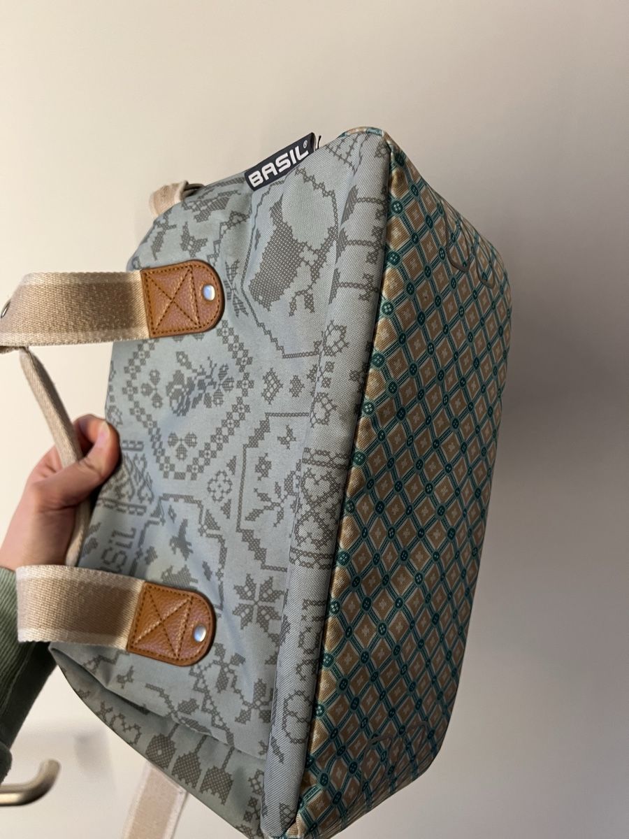 Borse da donna: Basil Handtasche mit schönem Muster Vintage Style – Usato da Langenthal venduto da Alperose_5 3