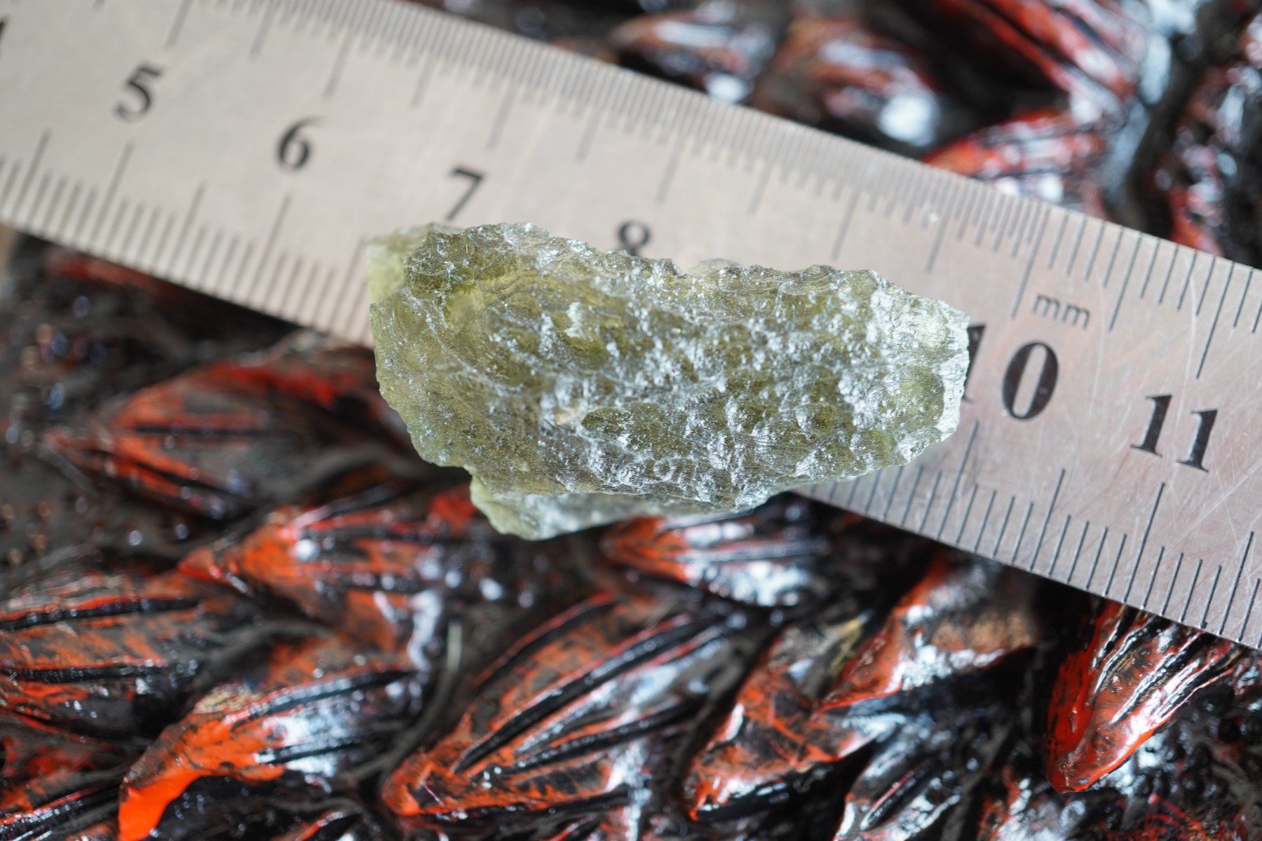 Minerali & Pietre curative: Moldavit    Tektit Grün  3.01g  TOPSTONE – Nuovo (secondo la descrizione) da Eschenbach SG venduto da topstone 4