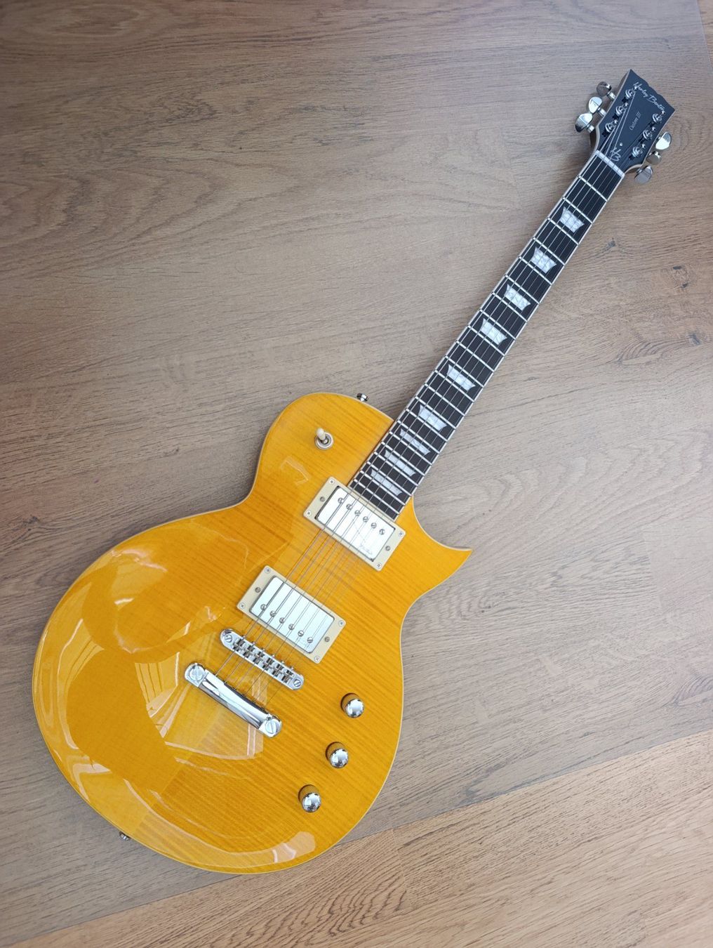 Harley Benton Strumenti musicali: Harley Benton SC-Custom III Lemon Flame – Usato da Bern venduto da sim_8y66
