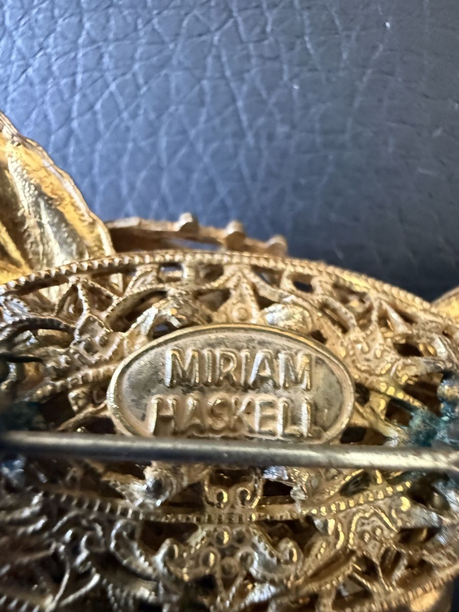 Spille & Fermagli: Broche Vintage Miriam Haskell - Haute Couture – Usato da Ardon venduto da Momovs99 4